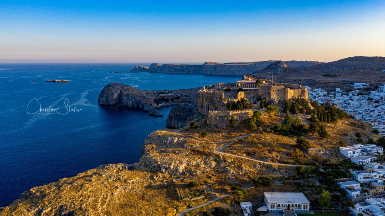 Lindos Villa Natura By Rhodes Villas Extérieur photo