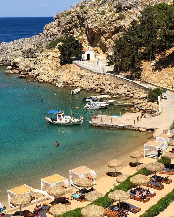 Lindos Villa Natura By Rhodes Villas Extérieur photo