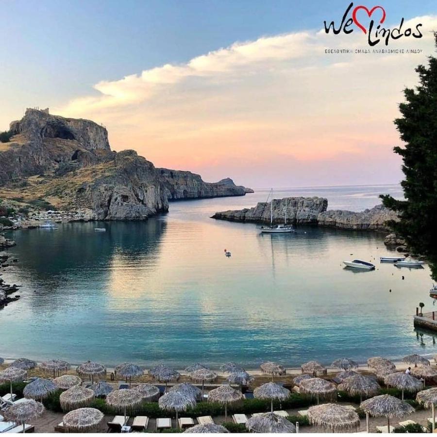 Lindos Villa Natura By Rhodes Villas Extérieur photo