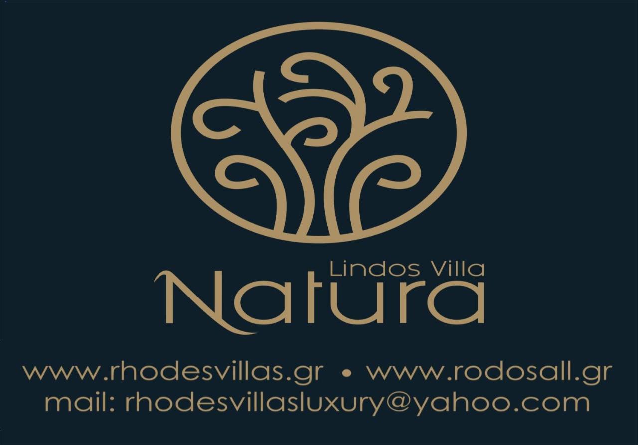 Lindos Villa Natura By Rhodes Villas Extérieur photo