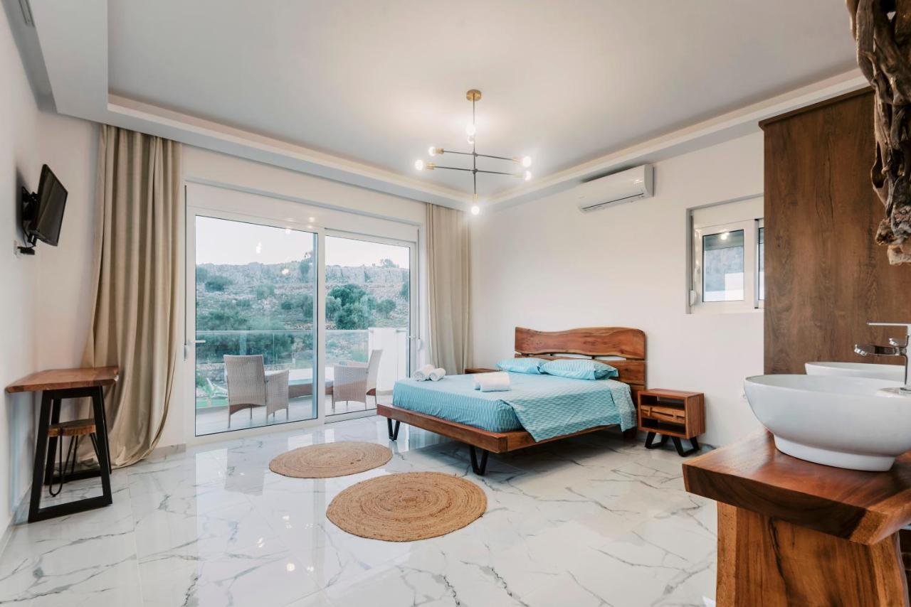 Lindos Villa Natura By Rhodes Villas Extérieur photo