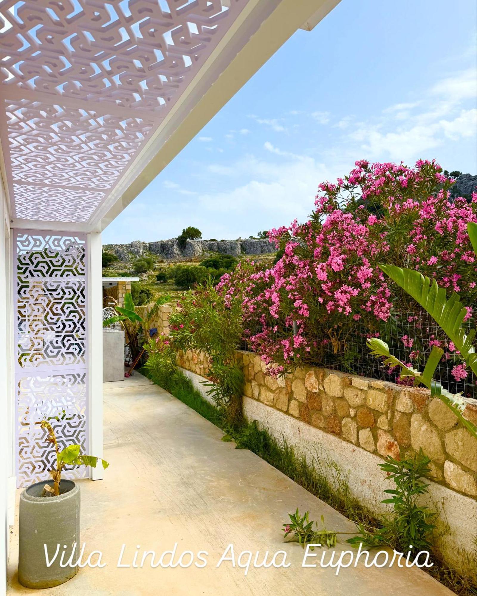 Lindos Villa Natura By Rhodes Villas Extérieur photo